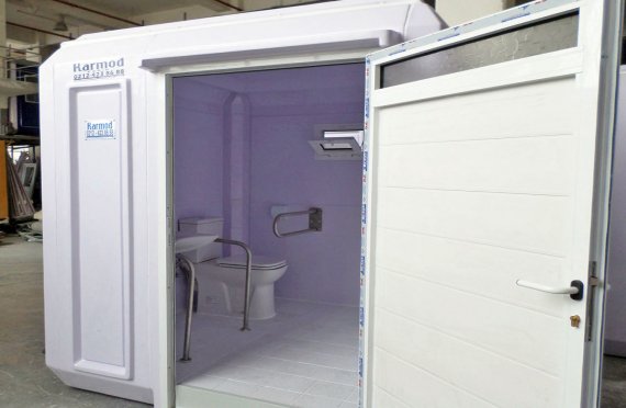 215x215 Verplaatsbaar Invalide Toilet Cabine