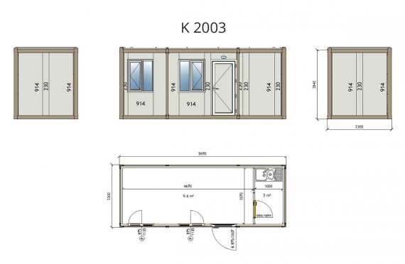 Flat Pack Container K 2003