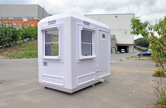 150x270 verplaatsbaar toilet & Beveiligingshokje
