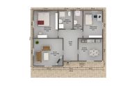 75 m² Geprefabriceerde Woning
