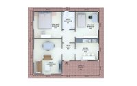 82 m² Geprefabriceerde Woning
