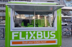 Flixbus ticketverkooppunten van Karmod