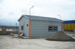 Geprefabriceerde bouwplaats in opdracht van Ufuk Boru Company is voltooid
