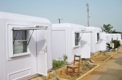 Karmod voltooide een bouwplaats geschikt voor 250 personen in Somalië