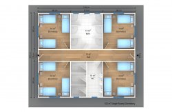 Geprefabriceerde Slaapzalen - Plannen